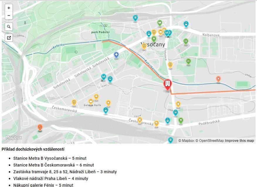 Apartment 153 - Rezidence Eliska - Prague 9 Εξωτερικό φωτογραφία